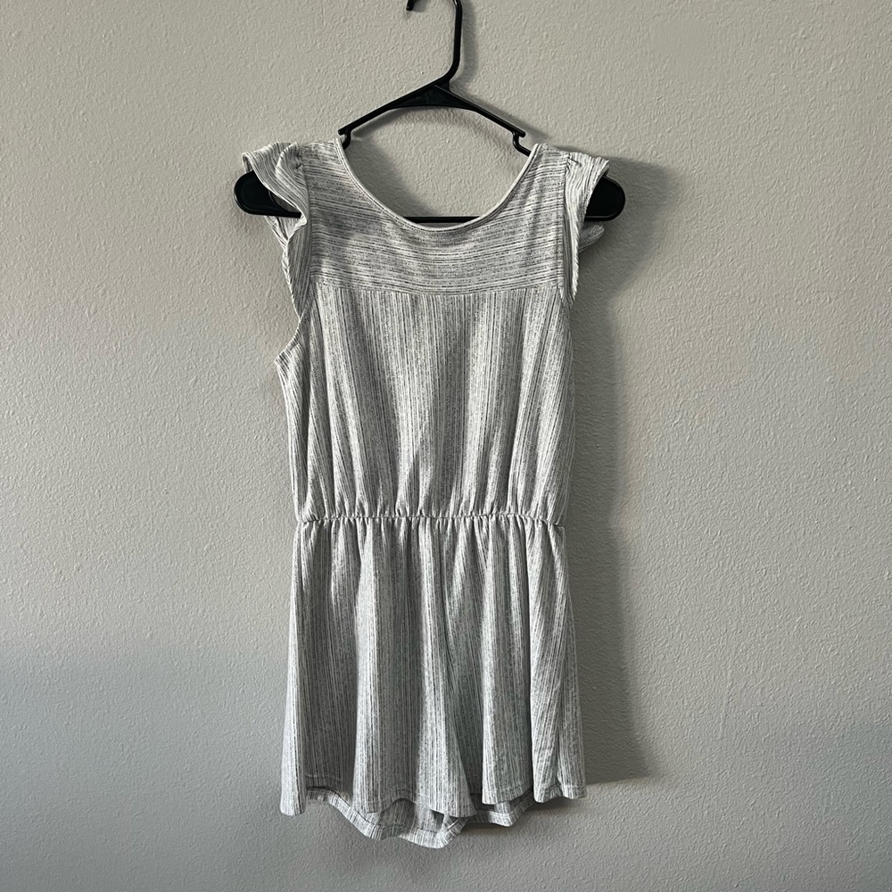 Simple  beach coverup romper